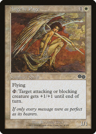 Angelic Page [Urza's Saga] | Cracking-Singles