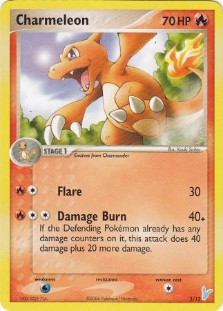 Charmeleon (3/12) [EX: Trainer Kit 2 - Minun] | Cracking-Singles