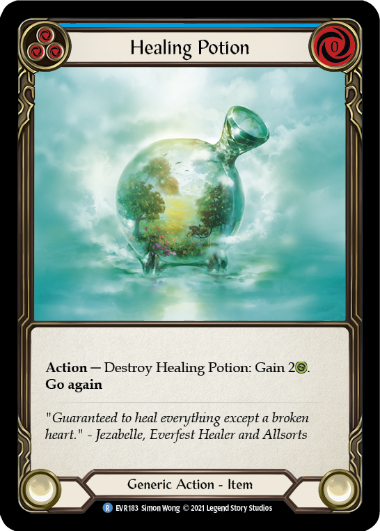 Healing Potion [EVR183] (Everfest)  1st Edition Cold Foil | Cracking-Singles