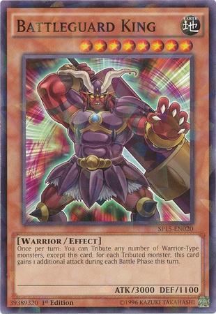 Battleguard King [SP15-EN020] Shatterfoil Rare | Cracking-Singles