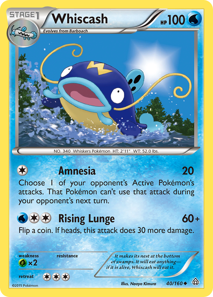 Whiscash (40/160) [XY: Primal Clash] | Cracking-Singles