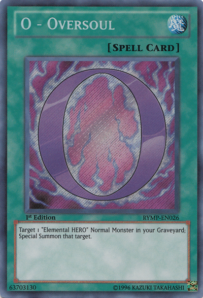 O - Oversoul [RYMP-EN026] Secret Rare | Cracking-Singles