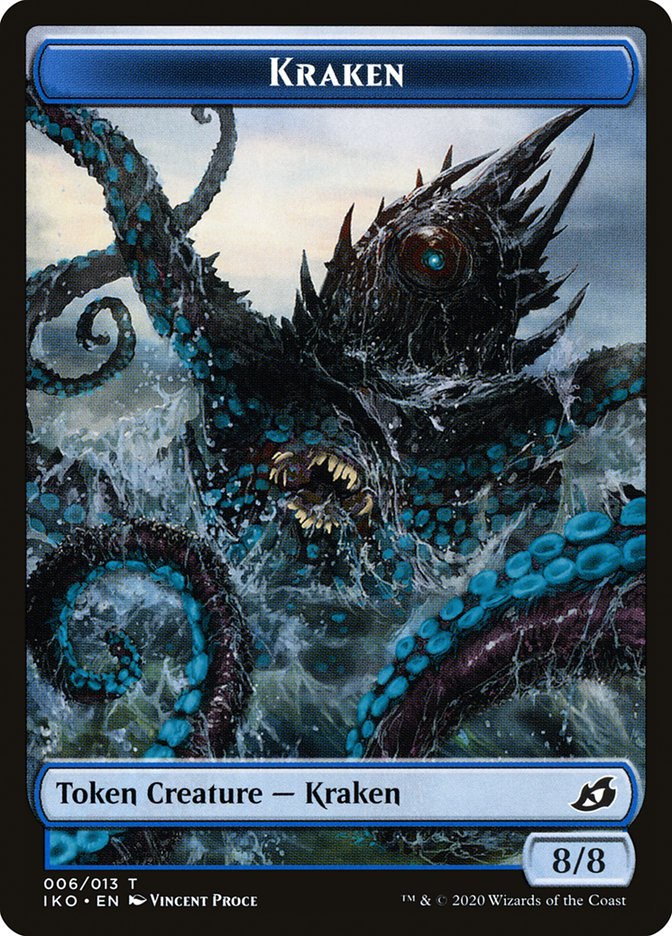 Kraken Token [Ikoria: Lair of Behemoths] | Cracking-Singles