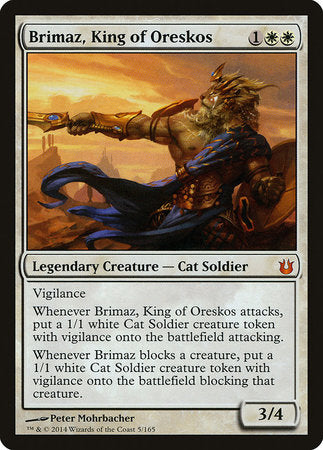 Brimaz, King of Oreskos [Born of the Gods] | Cracking-Singles