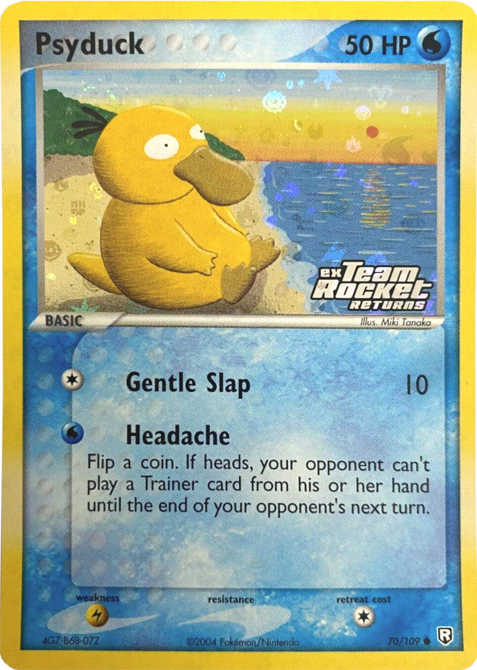 Psyduck (70/109) (Stamped) [EX: Team Rocket Returns] | Cracking-Singles