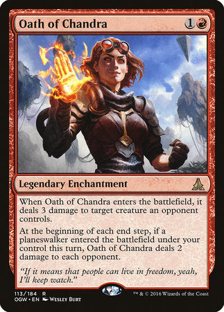 Oath of Chandra [Oath of the Gatewatch] | Cracking-Singles