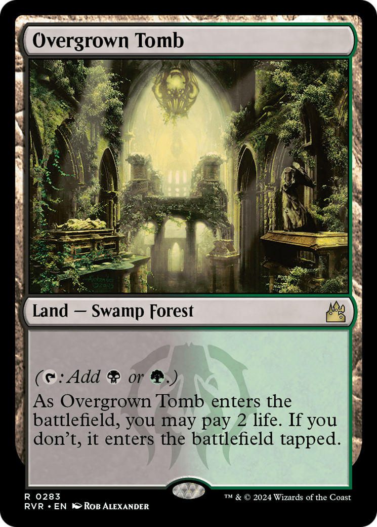 Overgrown Tomb [Ravnica Remastered] | Cracking-Singles