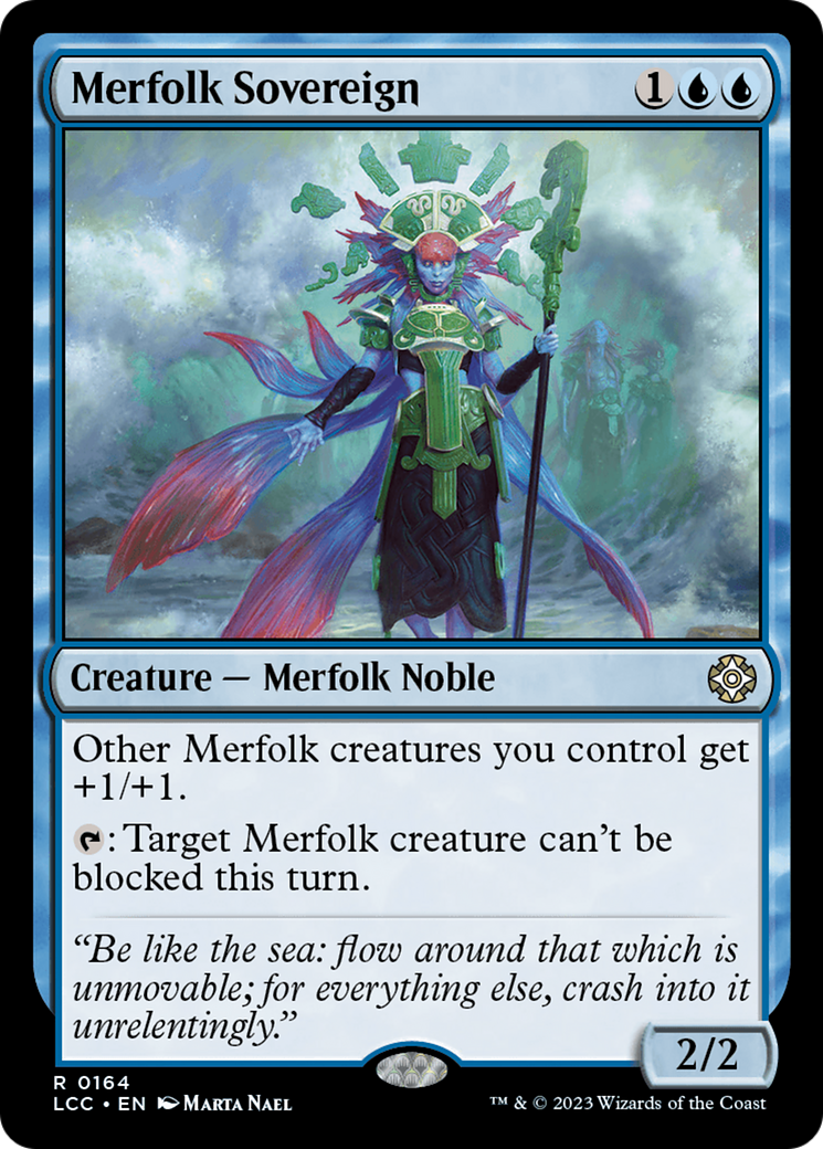 Merfolk Sovereign [The Lost Caverns of Ixalan Commander] | Cracking-Singles