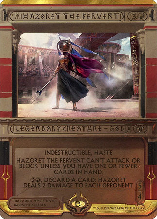 Hazoret the Fervent [Amonkhet Invocations] | Cracking-Singles