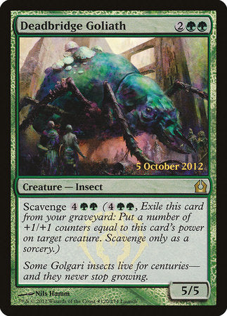 Deadbridge Goliath [Return to Ravnica Promos] | Cracking-Singles