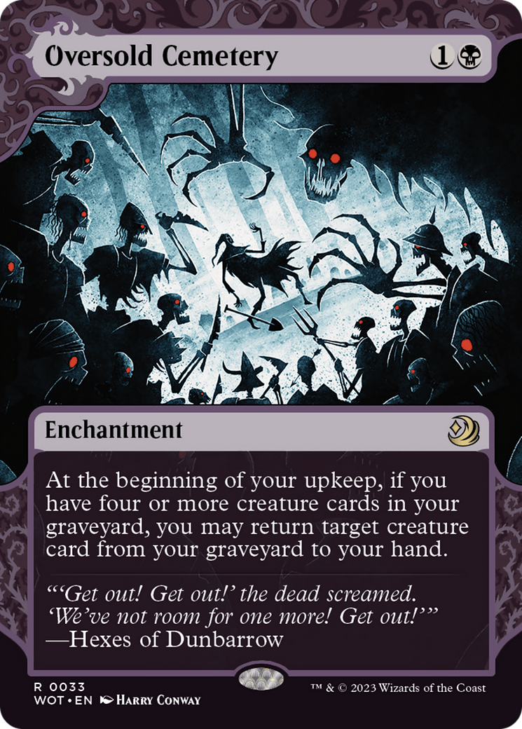 Oversold Cemetery [Wilds of Eldraine: Enchanting Tales] | Cracking-Singles