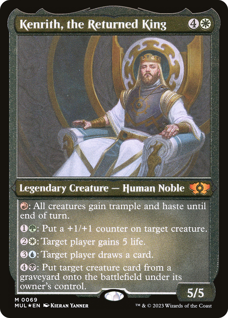 Kenrith, the Returned King (Foil Etched) [Multiverse Legends] | Cracking-Singles