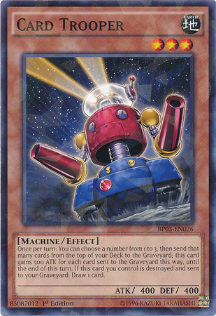 Card Trooper [BP03-EN026] Shatterfoil Rare | Cracking-Singles