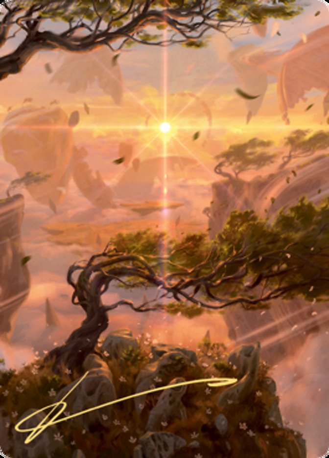 Windswept Heath Art Card [Zendikar Rising Art Series] | Cracking-Singles