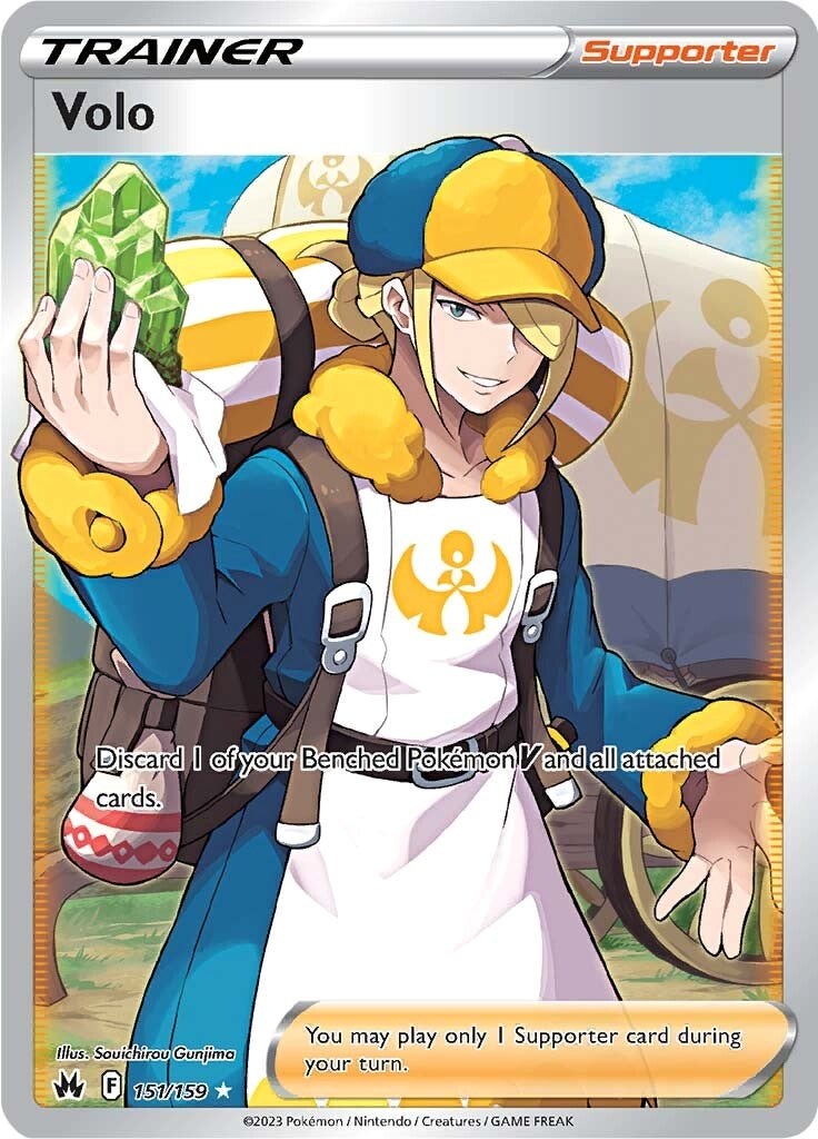 Volo (151/159) (Full Art) [Sword & Shield: Crown Zenith] | Cracking-Singles