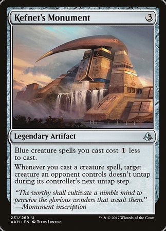 Kefnet's Monument [Amonkhet] | Cracking-Singles