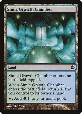 Simic Growth Chamber [Commander 2011] | Cracking-Singles