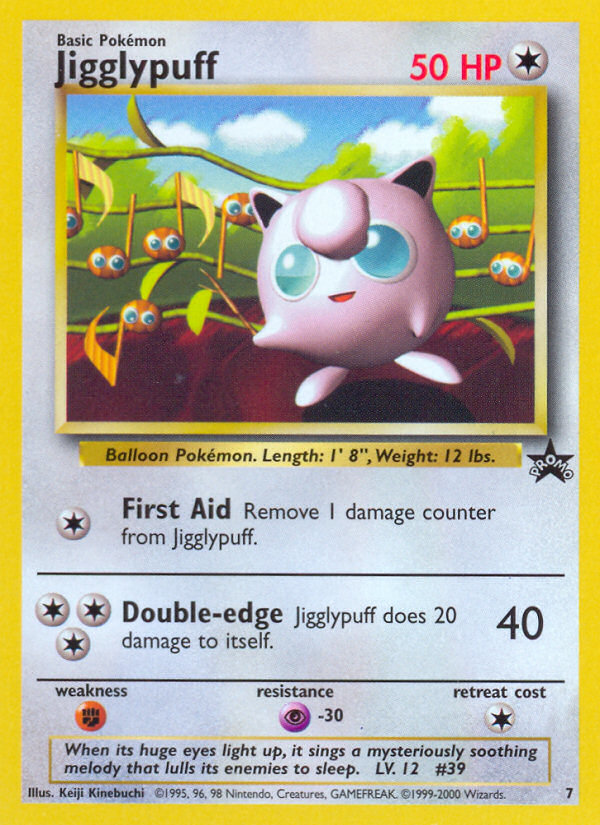 Jigglypuff (7) [Wizards of the Coast: Black Star Promos] | Cracking-Singles