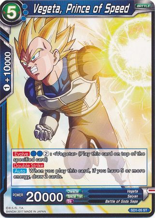 Vegeta, Prince of Speed (Starter Deck - The Awakening) [SD1-05] | Cracking-Singles