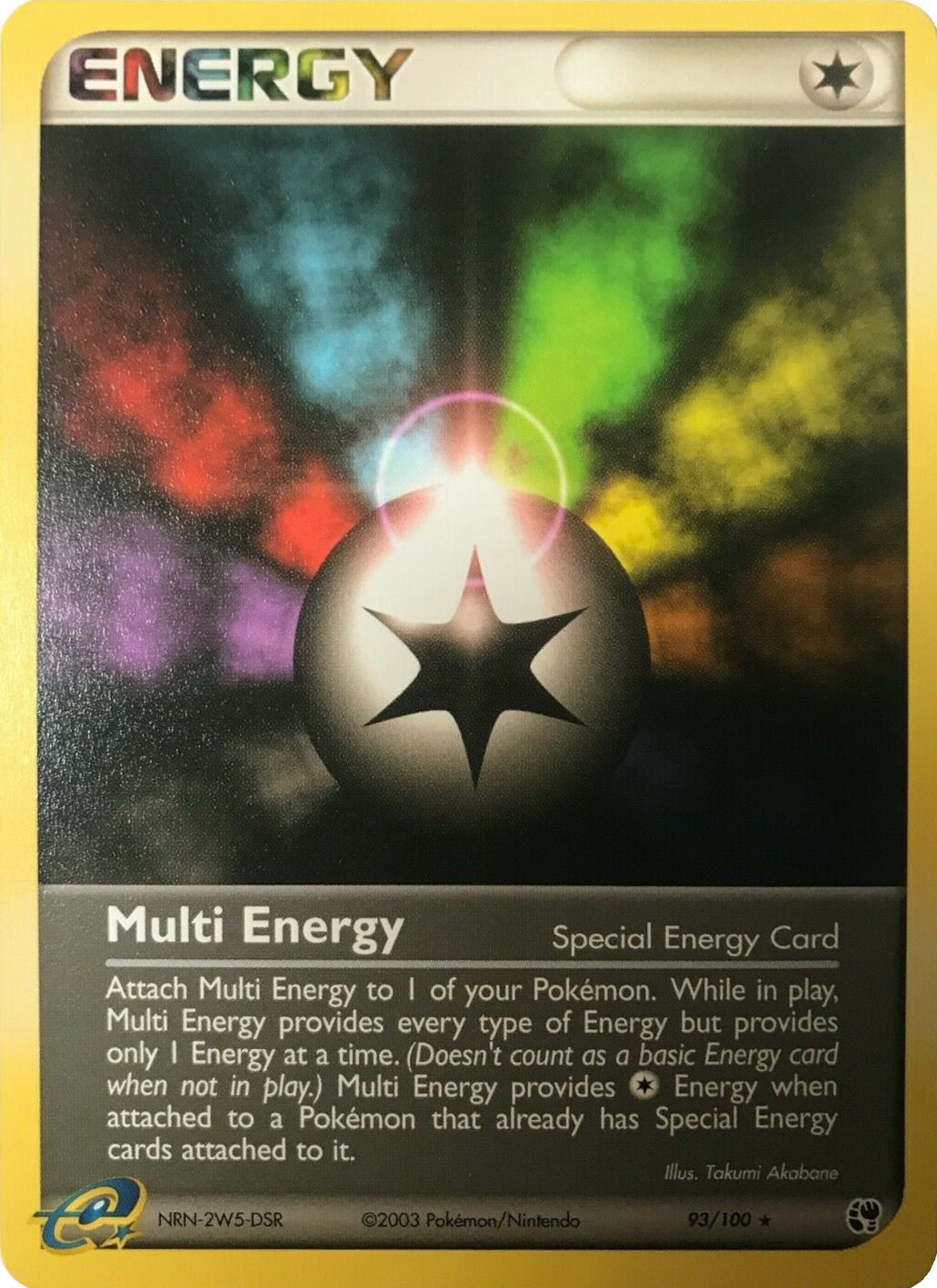 Multi Energy (93/100) (League Promo) [EX: Sandstorm] | Cracking-Singles