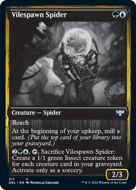 Vilespawn Spider [Innistrad: Double Feature] | Cracking-Singles