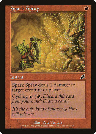 Spark Spray [Scourge] | Cracking-Singles