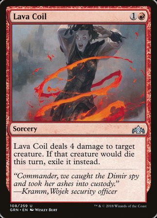 Lava Coil [Guilds of Ravnica] | Cracking-Singles