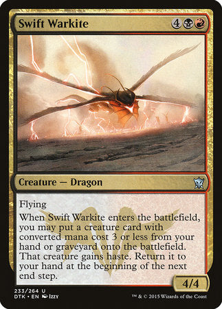 Swift Warkite [Dragons of Tarkir] | Cracking-Singles