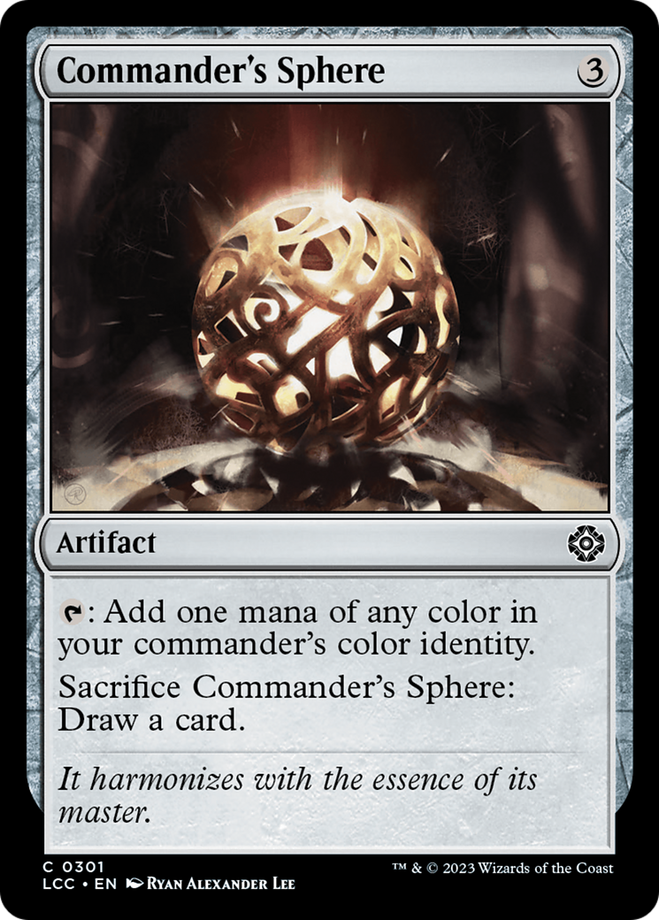 Commander's Sphere [The Lost Caverns of Ixalan Commander] | Cracking-Singles