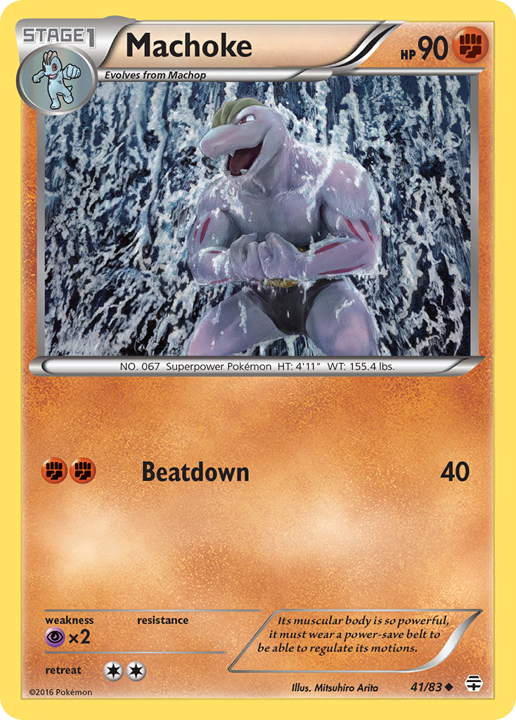 Machoke (41/83) [XY: Generations] | Cracking-Singles