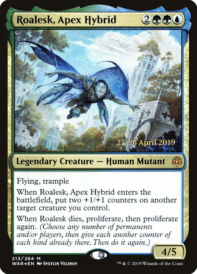 Roalesk, Apex Hybrid  [War of the Spark Prerelease Promos] | Cracking-Singles