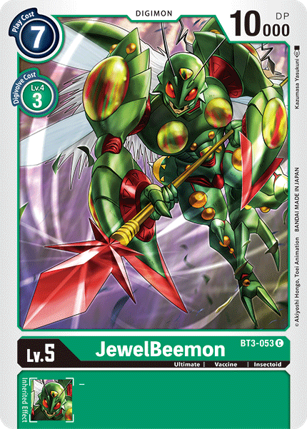 JewelBeemon [BT3-053] [Release Special Booster Ver.1.5] | Cracking-Singles