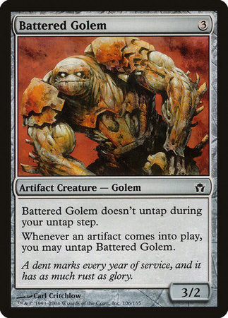 Battered Golem [Fifth Dawn] | Cracking-Singles