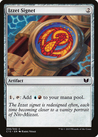 Izzet Signet [Commander 2015] | Cracking-Singles