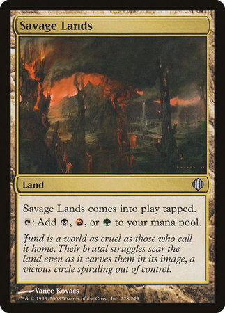 Savage Lands [Shards of Alara] | Cracking-Singles