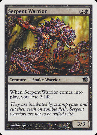 Serpent Warrior [Ninth Edition] | Cracking-Singles