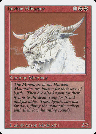 Hurloon Minotaur [Revised Edition] | Cracking-Singles