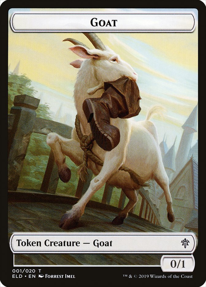 Goat [Throne of Eldraine Tokens] | Cracking-Singles