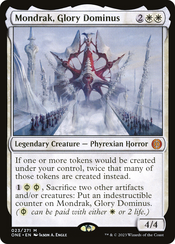 Mondrak, Glory Dominus [Phyrexia: All Will Be One] | Cracking-Singles