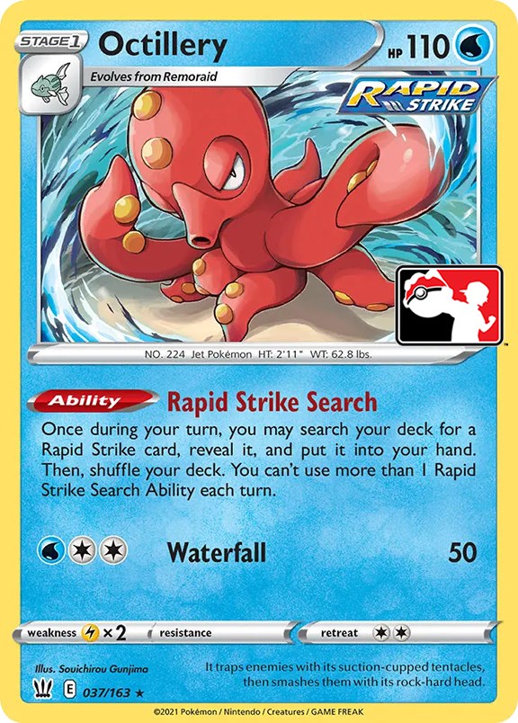 Octillery (037/163) [Prize Pack Series One] | Cracking-Singles