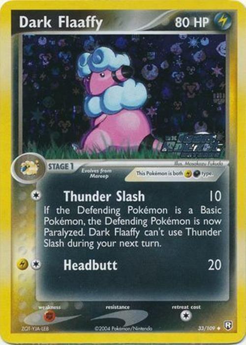 Dark Flaaffy (33/109) (Stamped) [EX: Team Rocket Returns] | Cracking-Singles