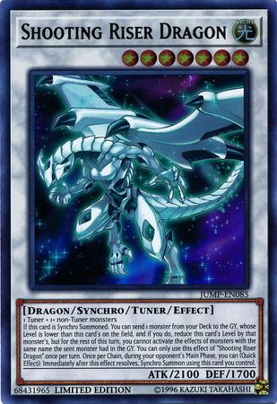 Shooting Riser Dragon [JUMP-EN085] Ultra Rare | Cracking-Singles