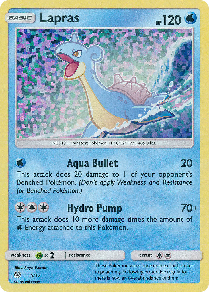 Lapras (5/12) [McDonald's Promos: 2019 Collection] | Cracking-Singles