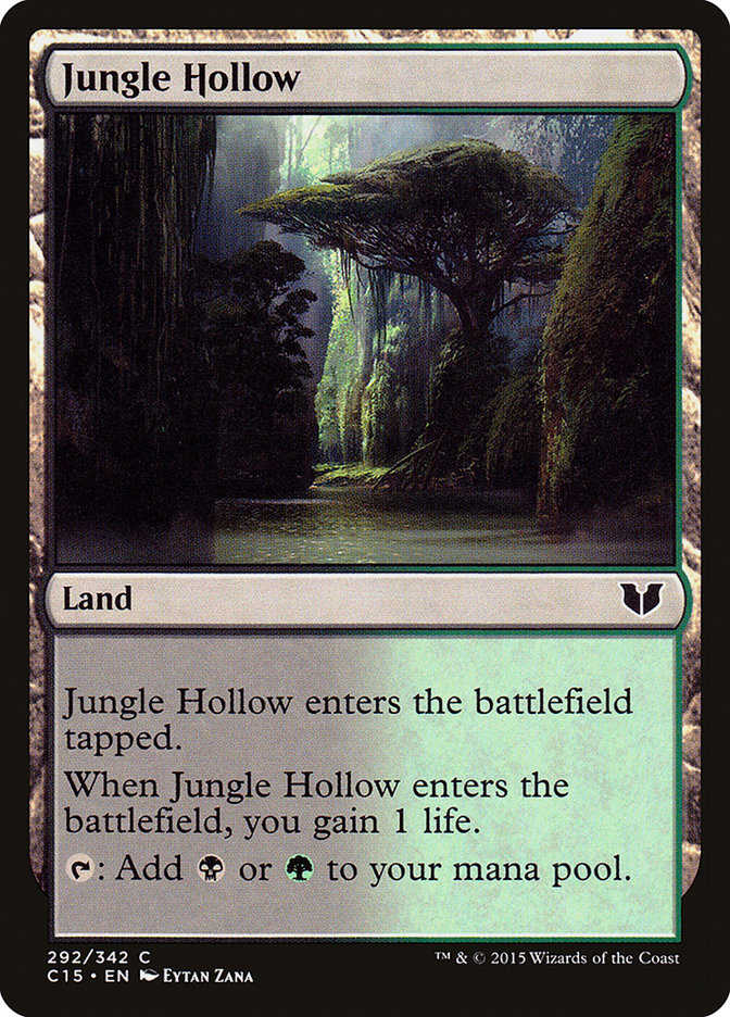 Jungle Hollow [Commander 2015] | Cracking-Singles