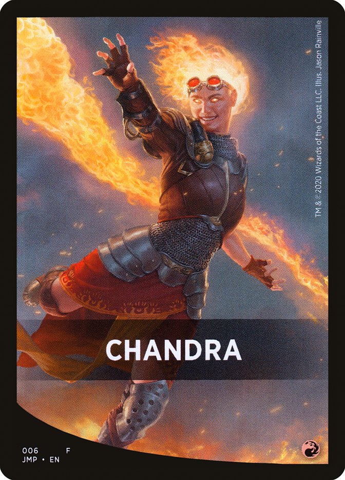 Chandra Theme Card [Jumpstart Front Cards] | Cracking-Singles