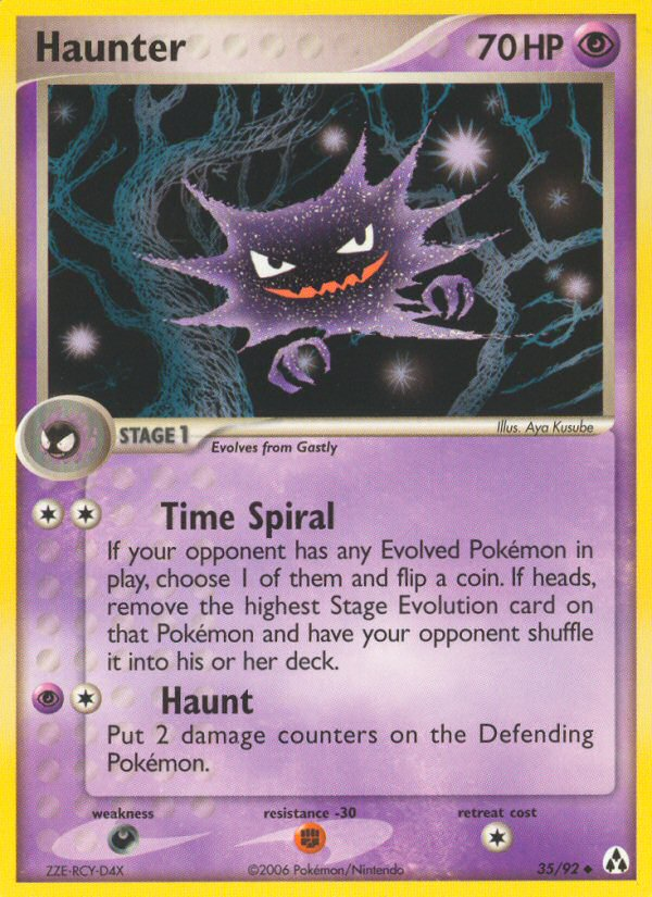 Haunter (35/92) [EX: Legend Maker] | Cracking-Singles