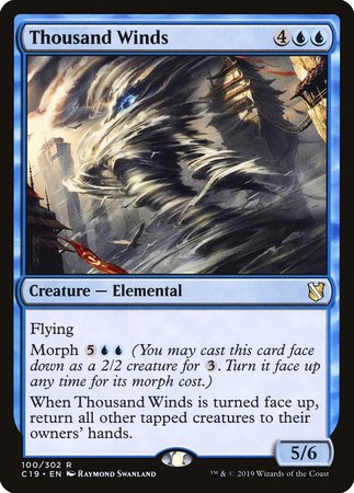 Thousand Winds [Commander 2019] | Cracking-Singles