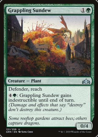 Grappling Sundew [Guilds of Ravnica] | Cracking-Singles