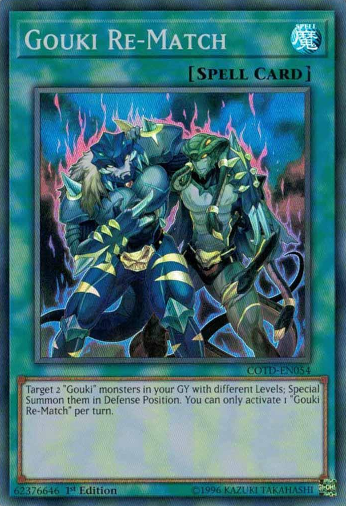 Gouki Re-Match [COTD-EN054] Super Rare | Cracking-Singles