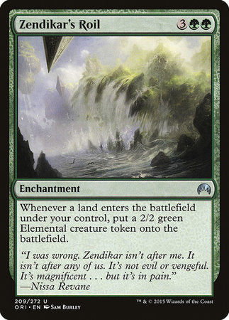 Zendikar's Roil [Magic Origins] | Cracking-Singles